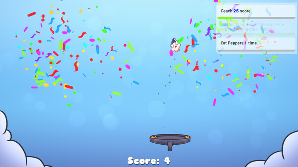 Flying 'N Frying Popcorn Dude screenshot 2