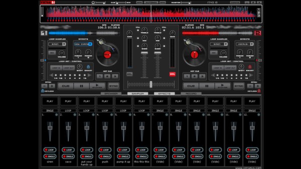 Virtual DJ - Broadcaster Edition screenshot 1