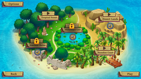Adventure mosaics. Lost Expedition screenshot 7