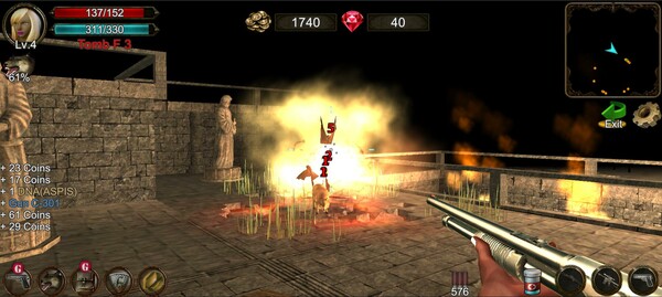 Dungeon Shooter : Dark Temple screenshot 5