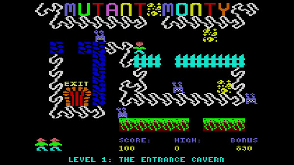 Mutant Monty (C64/CPC/Spectrum) screenshot 4