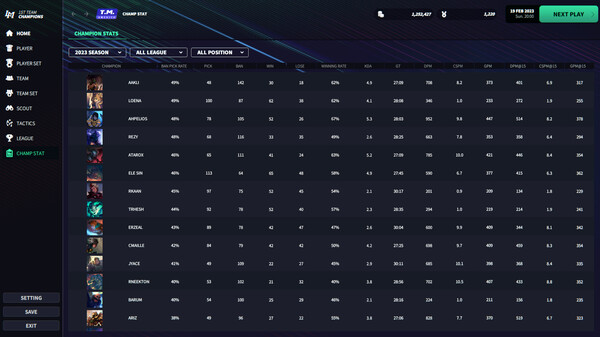 League Manager 2023 screenshot 12