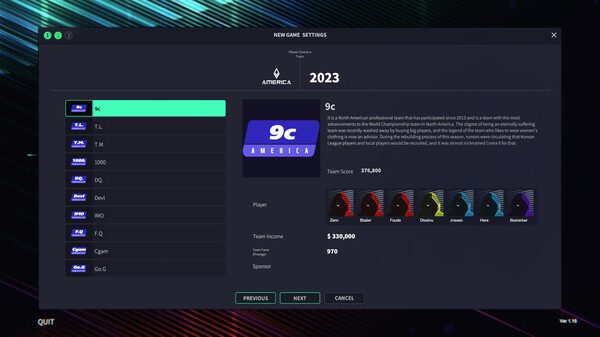 League Manager 2023 screenshot 2