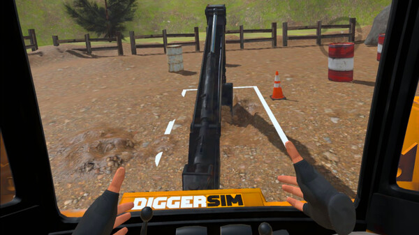 DiggerSim - Excavator & Heavy Equipment Simulator VR screenshot 1