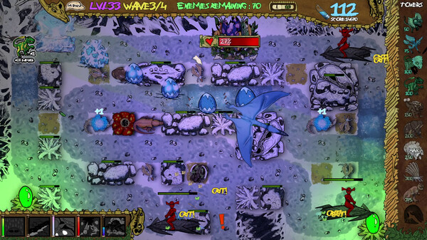 Dino V. Xeno - Tower Defense screenshot 6