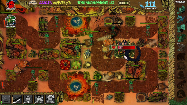 Dino V. Xeno - Tower Defense screenshot 4