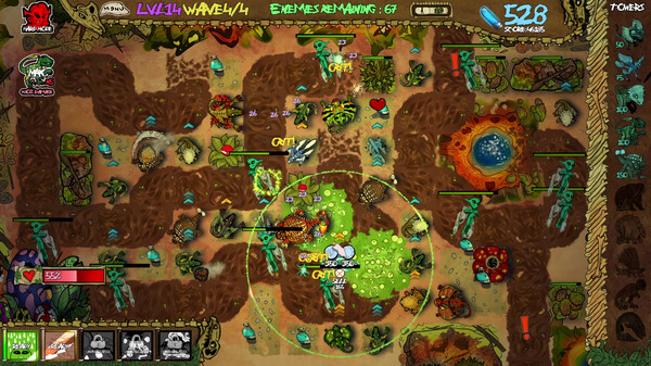 Dino V. Xeno - Tower Defense screenshot 2