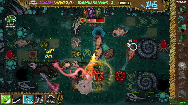 Dino V. Xeno - Tower Defense screenshot 8