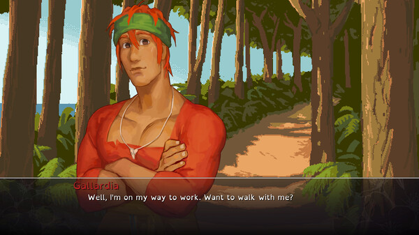 Breathless Winds - LGBT Visual Novel screenshot 1