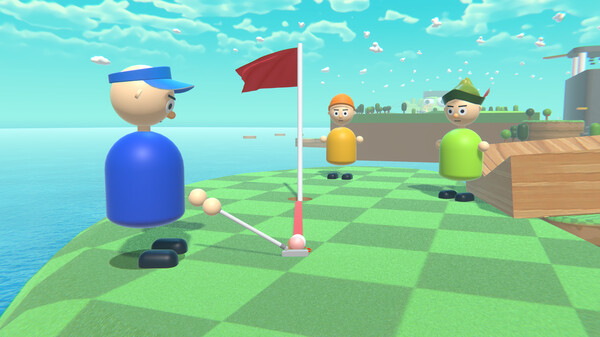 Multiplayer Platform Golf screenshot 1