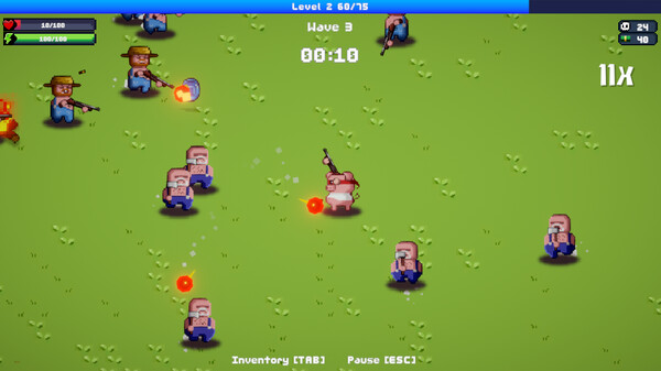 Animal Vs Human : Farm at war screenshot 2