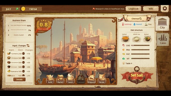 The Road To Harvest: Food From Across The Ocean screenshot 4