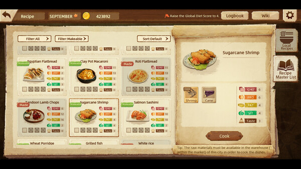 The Road To Harvest: Food From Across The Ocean screenshot 5
