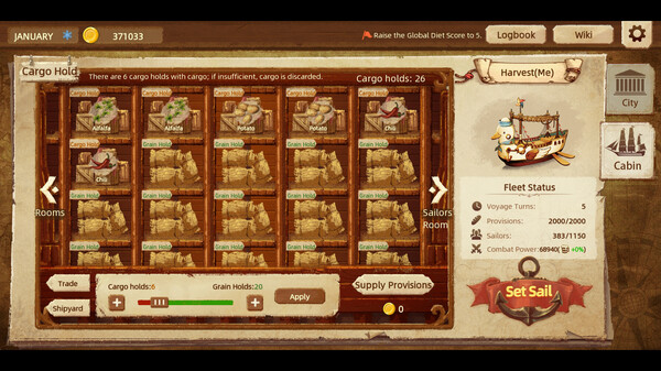 The Road To Harvest: Food From Across The Ocean screenshot 7