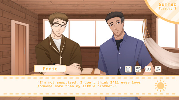 Every Summer Holiday - BL (Boys Love) Visual Novel screenshot 7
