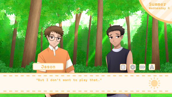 Every Summer Holiday - BL (Boys Love) Visual Novel screenshot 3