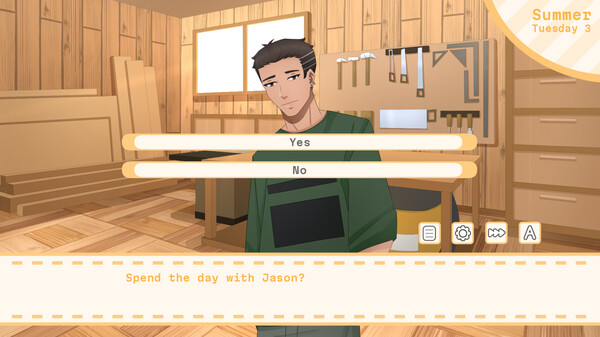 Every Summer Holiday - BL (Boys Love) Visual Novel screenshot 1
