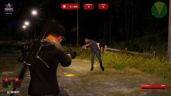 Agent Roy - Zombie Hunt screenshot 2