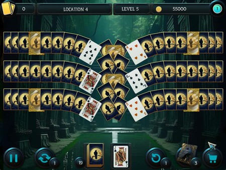 Mystery Solitaire. The Black Raven 4 screenshot 4