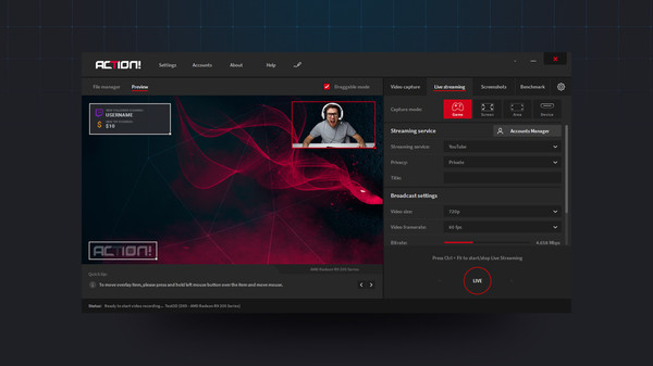 Action! - Gameplay Recording and Streaming screenshot 4