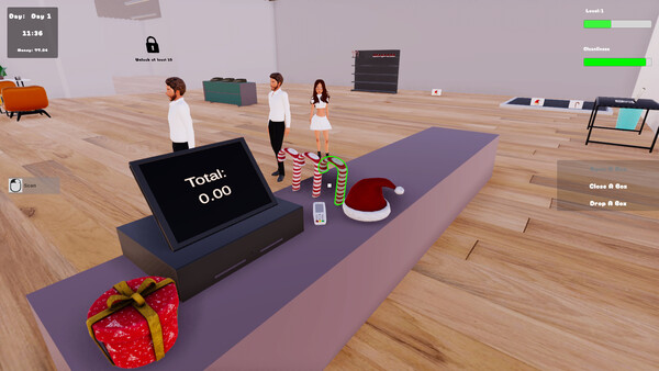 Christmas Market Shop Simulator screenshot 1