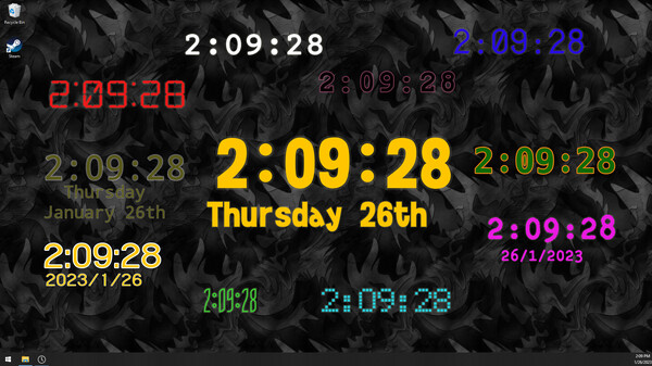 SimpleClock screenshot 2