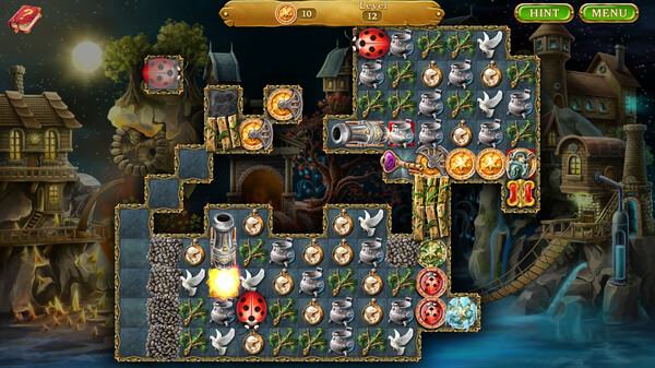 Spellarium 9 Match 3 Puzzle screenshot 1