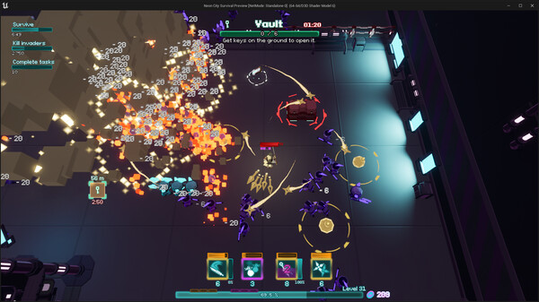 Neon City Survivor screenshot 8