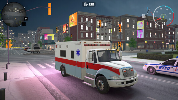 City Ambulance Car Driving screenshot 2