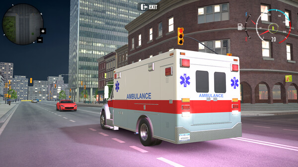 City Ambulance Car Driving screenshot 4
