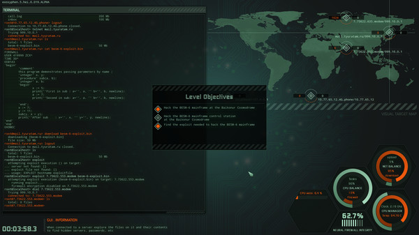 Hacker Evolution IMMERSION screenshot 5
