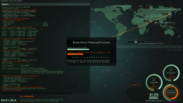 Hacker Evolution IMMERSION screenshot 4
