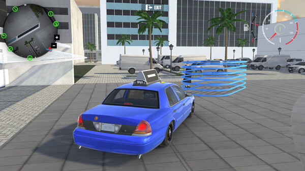 Taxi Driver Simulator: Car Parking screenshot 3