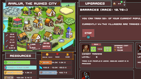 Feudal Fantasy Incremental screenshot 5