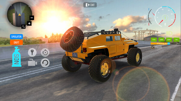Offroad Jeep 4x4: Car Driving Simulator screenshot 3