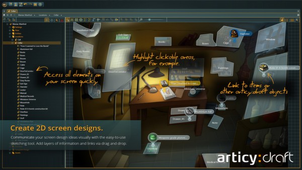 articy:draft screenshot 6