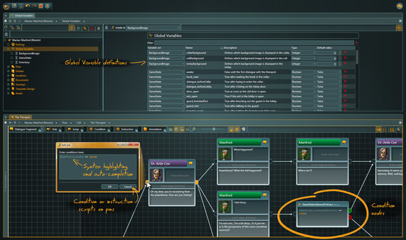 articy:draft screenshot 8