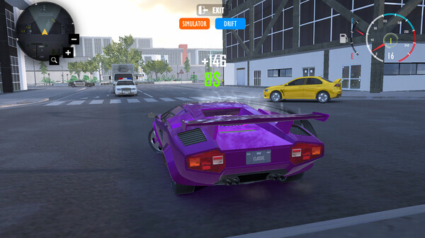 Classic Car Simulator: Car Driving screenshot 3