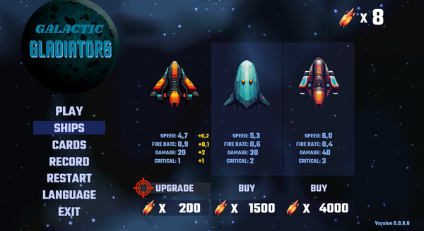 Galactic Gladiators screenshot 1