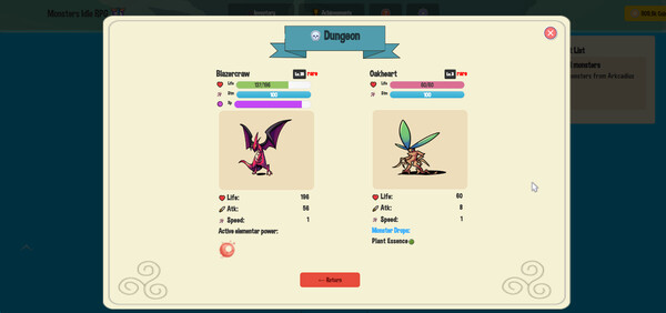 Monsters Idle RPG screenshot 1