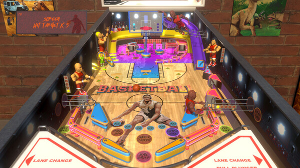 Basketball Pinball screenshot 2