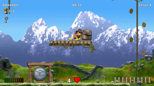 Moorhuhn Jump and Run 'Traps and Treasures 2' screenshot 7