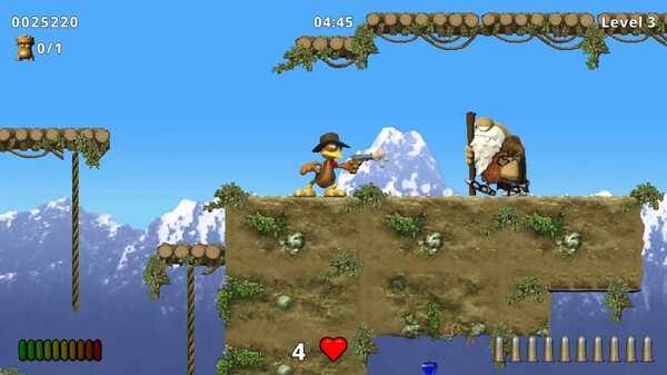 Moorhuhn Jump and Run 'Traps and Treasures 2' screenshot 1