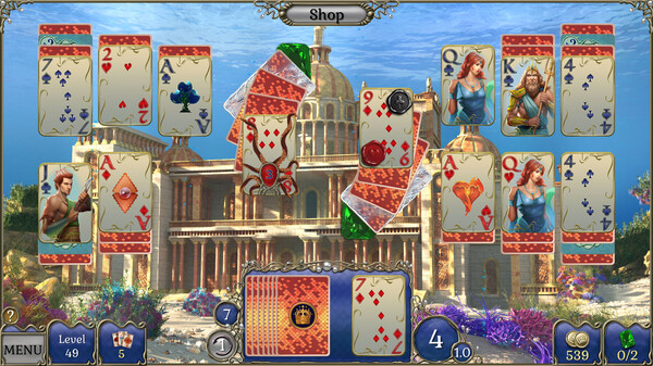 Jewel Match Atlantis Solitaire 4 - Collector's Edition screenshot 10