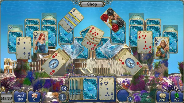 Jewel Match Atlantis Solitaire 4 - Collector's Edition screenshot 6