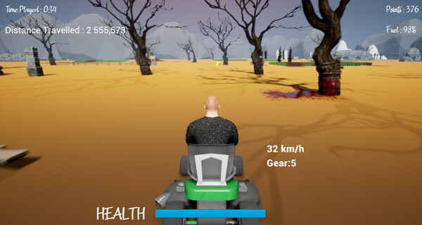 Lawnmower Game: Zombies screenshot 1