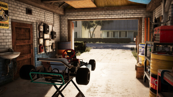 Gearhead Karting Simulator - Mechanic & Racing screenshot 2