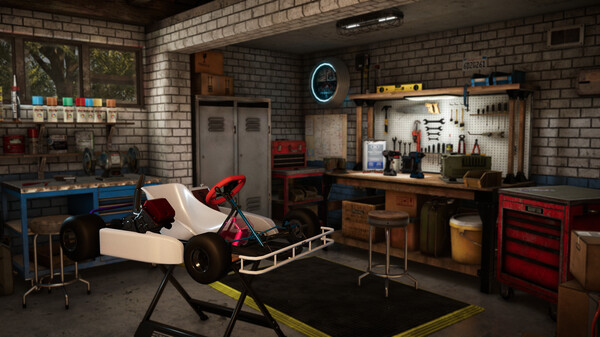 Gearhead Karting Simulator - Mechanic & Racing screenshot 4