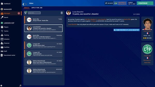 Pro Basketball Manager 2024 screenshot 10