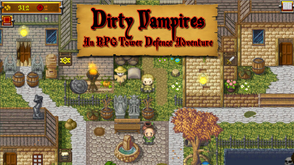 Dirty Vampires - An RPG Tower Defence Adventure screenshot 1